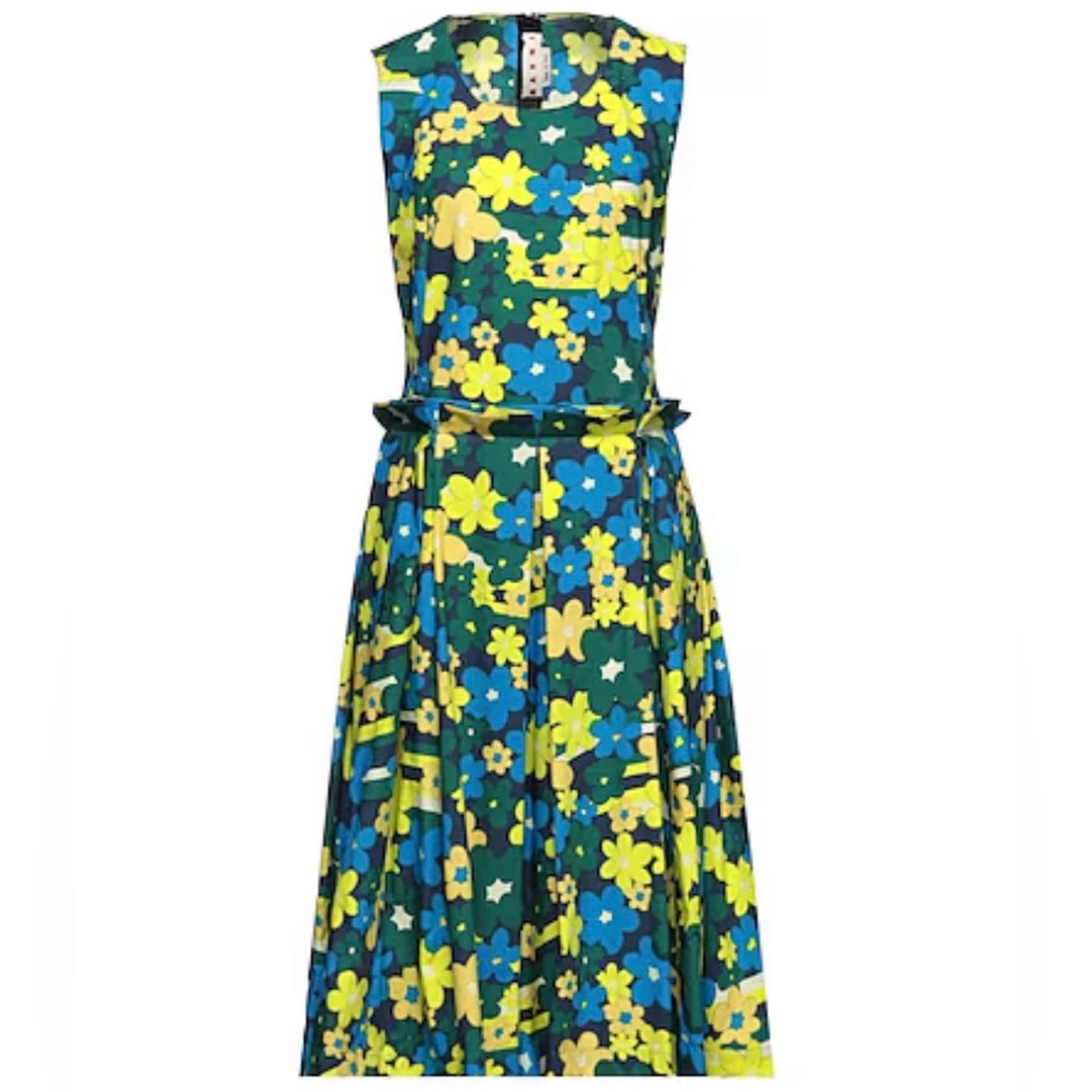 💚HP💚Marni Floral Sleeveless Dress - Picture 7 of 16